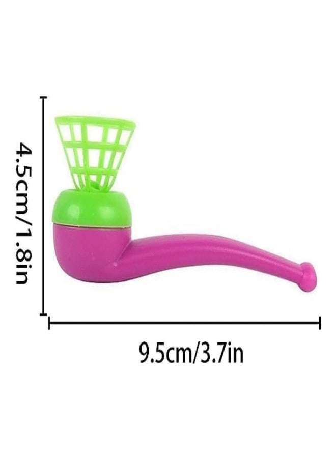 ROSEFAIR Floating Ball Blow Pipe Set, Party Game Balance Toy with 2 Balls, Magic Blowing Game for Kids and Adults - Multicolor - Image 2